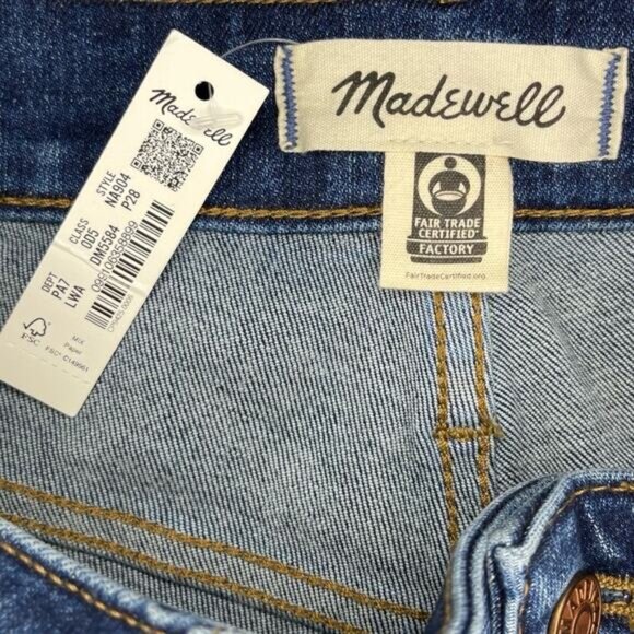 Madewell Petite Curvy High-Rise Skinny Jeans in Lanette Wash - Picture 6 of 12